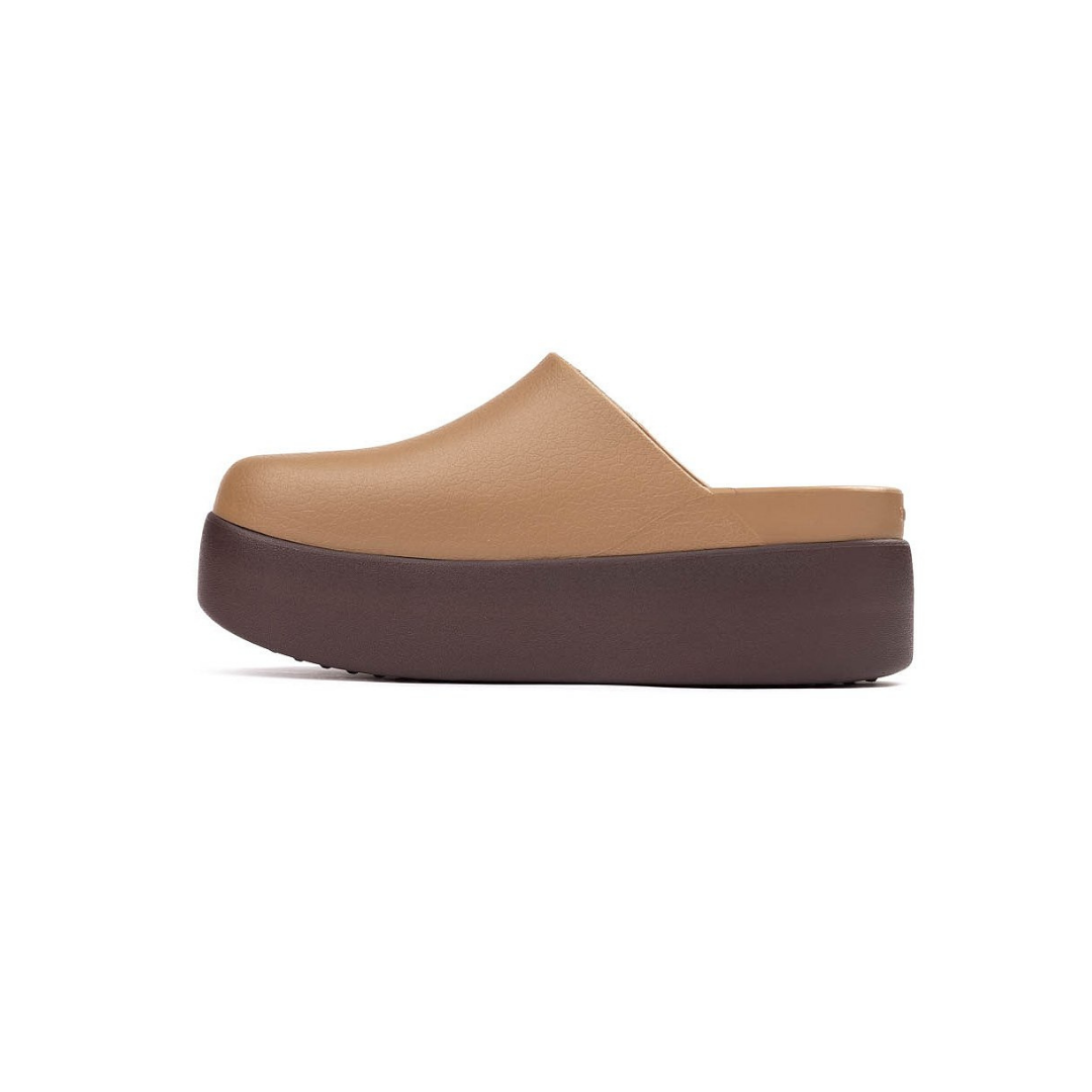 Dylan Platform Clog "Sepia"