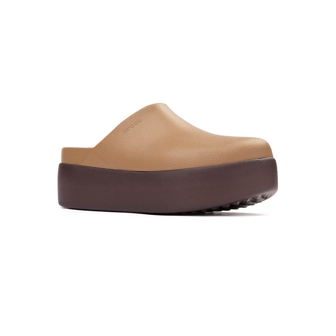 Dylan Platform Clog "Sepia"