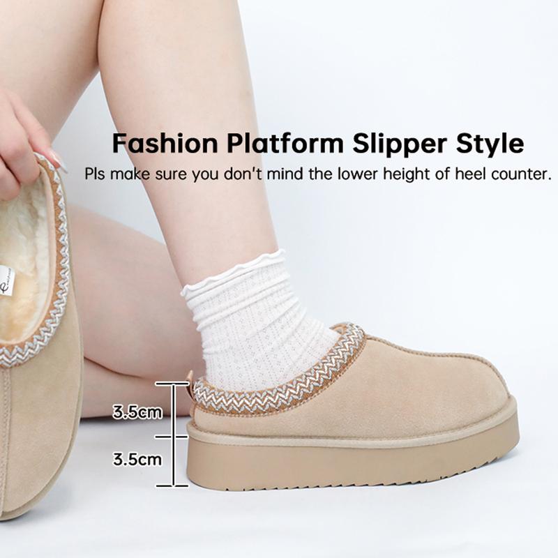 Evellyhootd 2410 Platform Suede beige