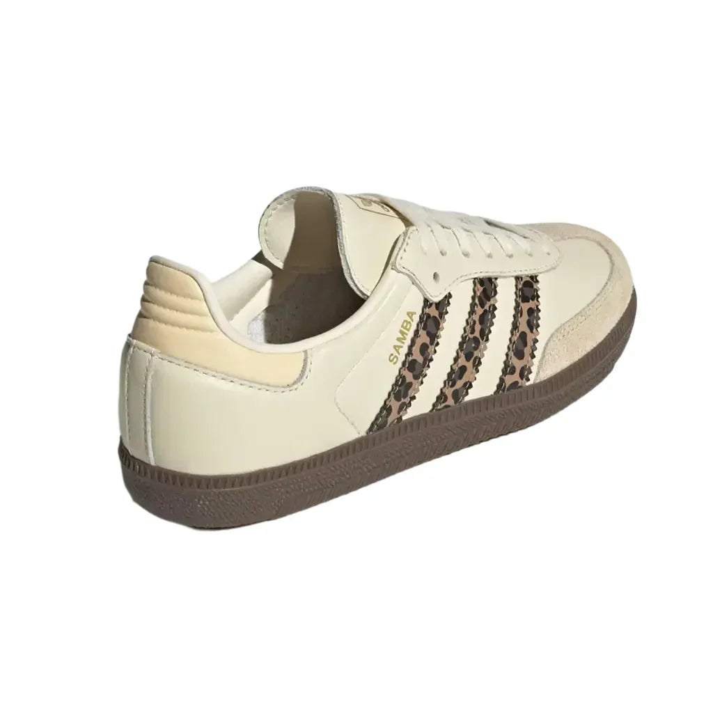 Samba OG GS Leopard Cream White